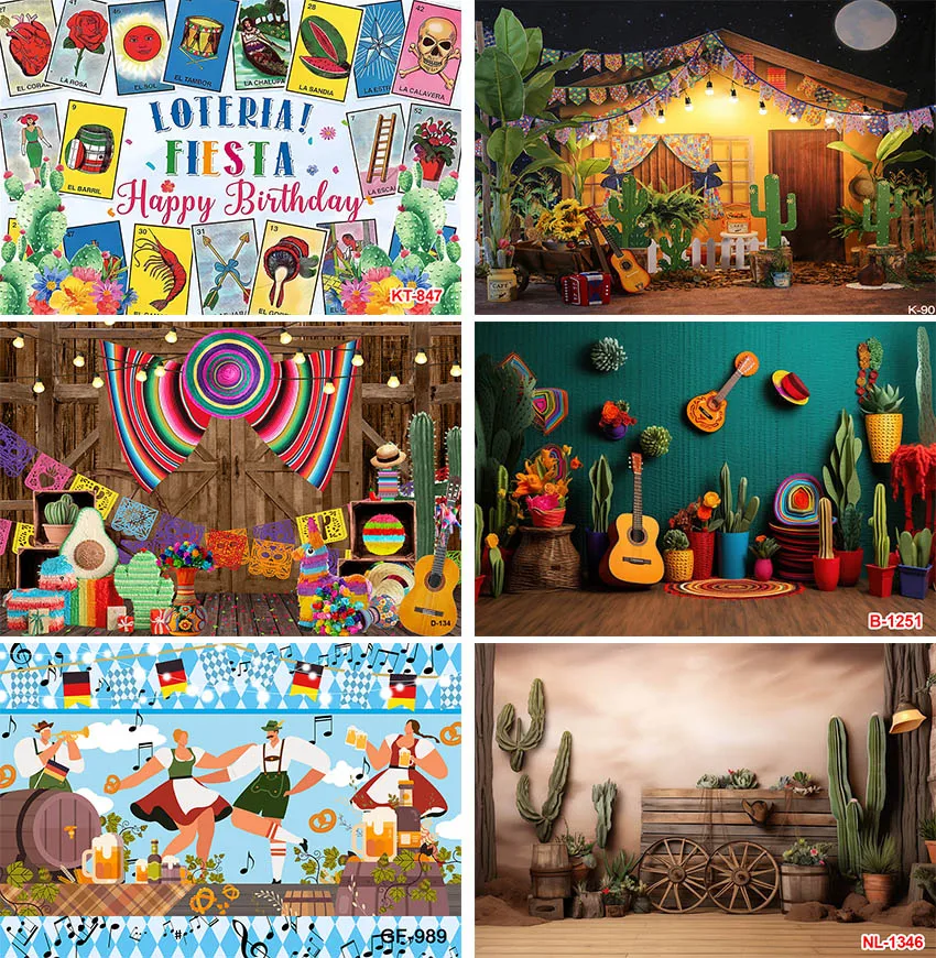 

Photography Background Mexico Desert Cactus Western Cowboy Kid Birthday Party Portrait Decoration Backdrop Photo Studio