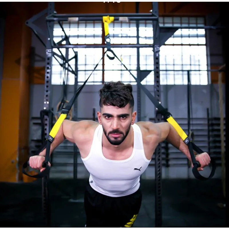 Home Fitness Hanging Training Belt Resistance Bands Home Fitness Full Body Strength Training Workout Strap For Men Women