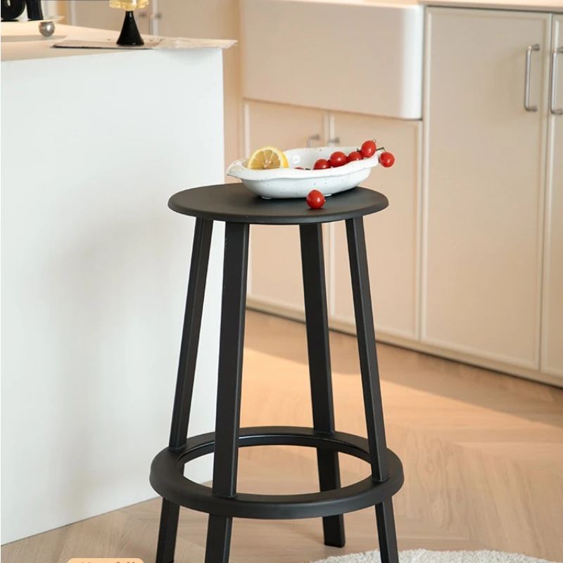 

Nordic Rotating Bar Stool Modern Simple Home Iron High Leg Dining Chair Kitchen Island Bar Chair