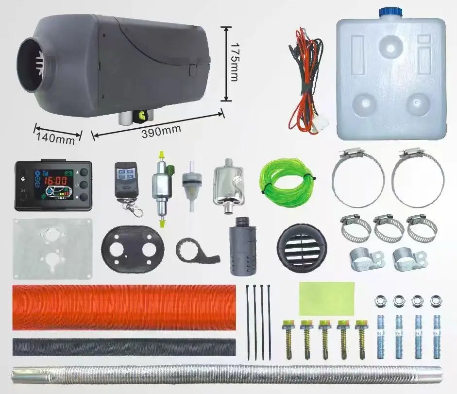 

JP TOP Sale 2KW 5KW Diesel Heater 12V Diesel Parking Heater for RV Bus Car Boats