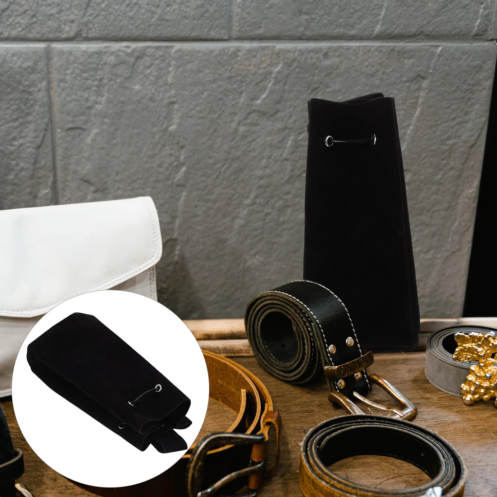 

Medieval Belt Bag Women Cosplay Pouch Bucket Storage Renaissance Turn Men's Accessories