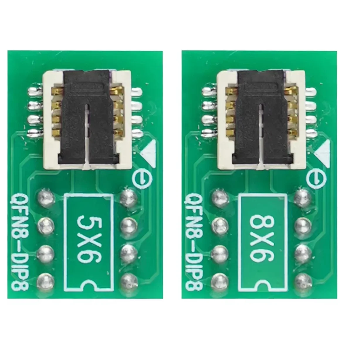NEW New WSON8/MLF8/MLP8 DFN8 to DIP8 Socket/Adapter 6x5MM and 8x6MM Chip for T48 TL866II RT809F/H CH341A EZP2023