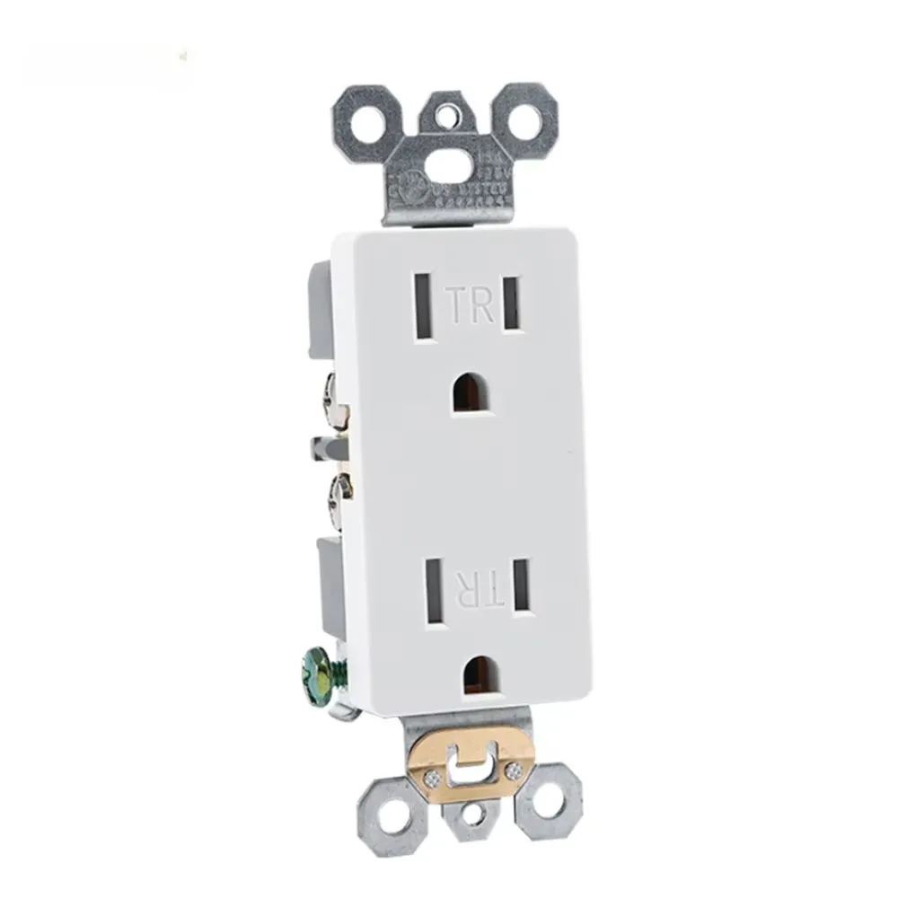 15A  20A US standard Electrical Outlet Wall Receptacle socket Child Safe Tamper-Resistant  TR