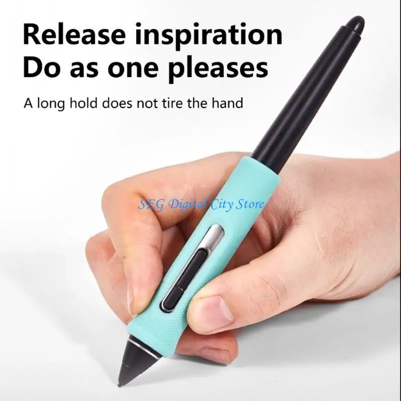 

U75B Silicone Case Protective Cover for Tablets Pen PTK440 501e Holder Sleeve Skin Cover Soft Pouches Holder