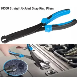 Auto Straight U-Joint Snap Ring Pliers Plastic Push Pin Pliers 70300 for use with Class 1-5 Trucks, Cars, ATV/UTV and Equipment