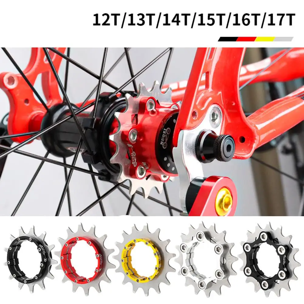 

Universal Single Speed Conversion Kit Single Speed Cassette Cog 12T 13T 14T 15T 16T 17T MTB Freewheel Bike Sprocket Dropshipping