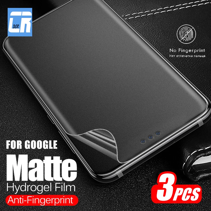 

1-3Pcs Anti-Fingerprint Matte Hydrogel Film for Google Pixel 7 8 Pro 6 5 4 XL Sceen Protector for Pixel 7a 6a 5a 4a 5G Not Glass