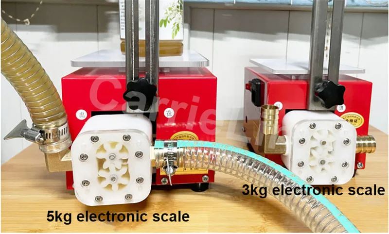 5KG 3KG Commercial Weighing Type Honey Filling Machine Gear Pump Automatic Viscous Liquid Paste Filler Machines