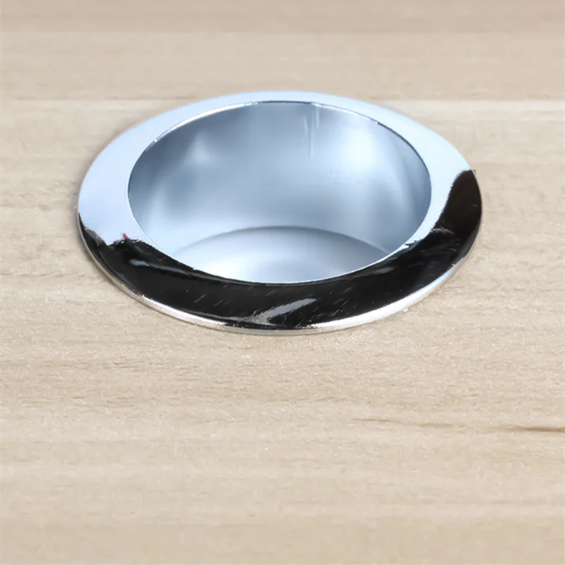 60mm Tabelle Kabel Outlet Tülle Runde Stecker Abdeckung für PC Schreibtisch Draht Halter Schrank Vent Loch Dekorative Möbel Hardware