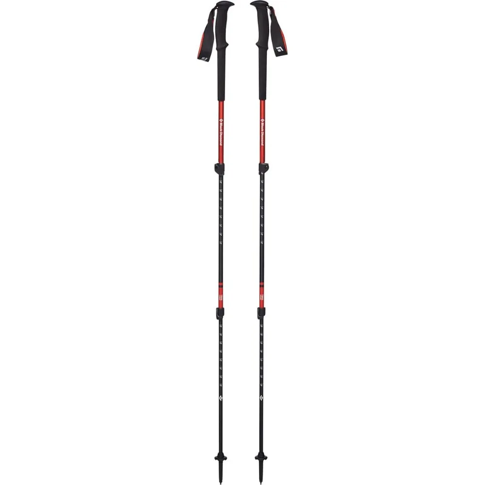 

Lightweight Aluminum Hiking Poles with Adjustable Shafts for All-Season Stability
