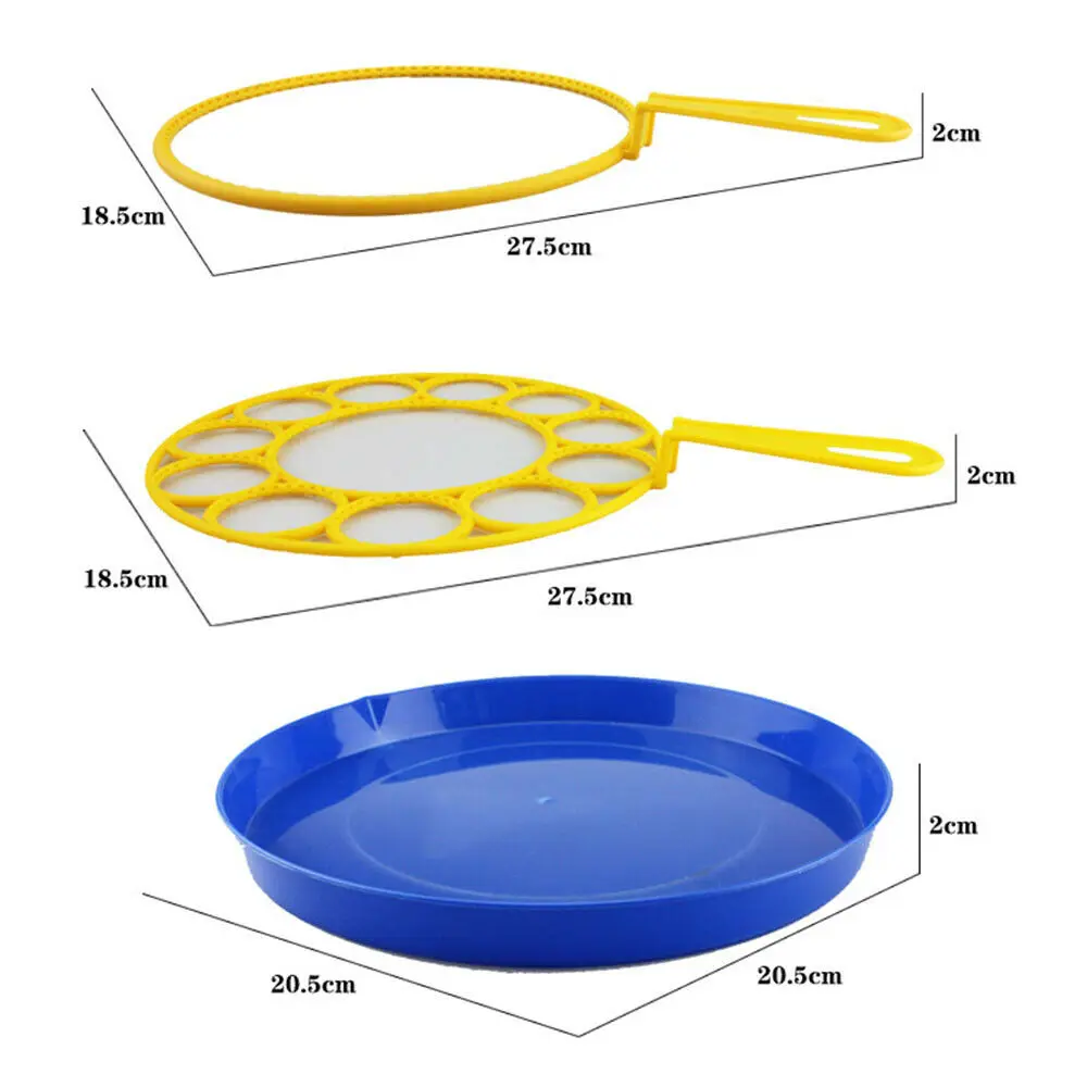 Familie 3 stks/set Kinderen Speelgoed Games Giant Bubble Wand Tool Magic Big Bubble Bubble Blower Bubble Blow Maker