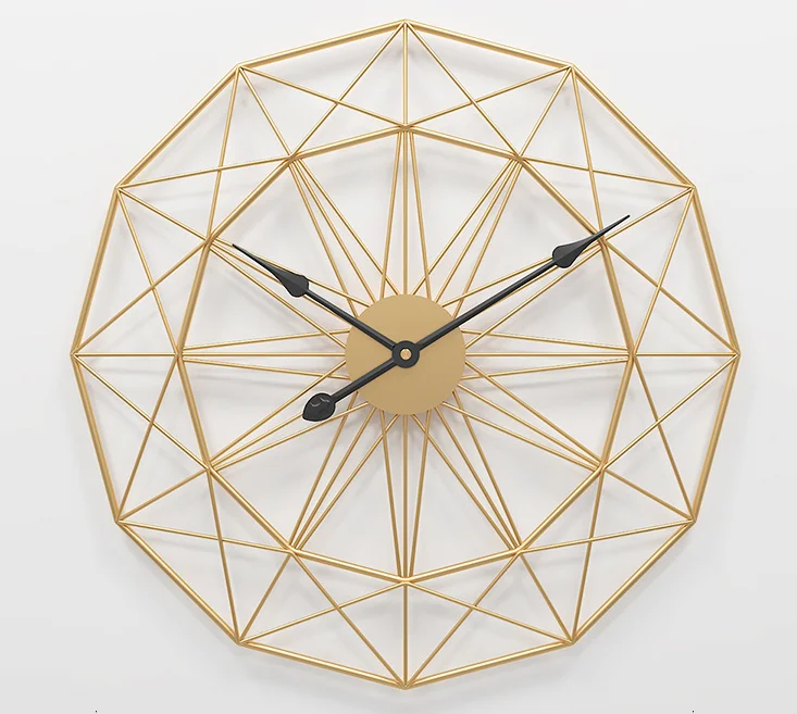 Modern minimalist clock, light luxury wall clock, personalized artistic and creative clock