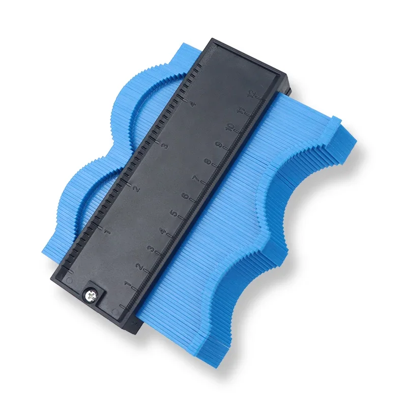 5/10\'\'tiles ToolContour Gauge Plastic Profile Copy Contour Gauges Standard Wood Marking Tool Tiling Laminate Tiles General Tools