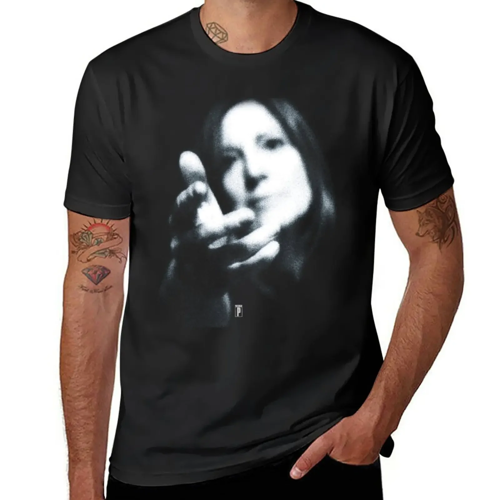 New vintage portishead Beth Gibbons T-Shirt shirts graphic tees t-shirts man mens graphic t-shirts