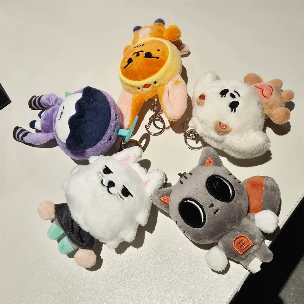 KPOP PPULBATU Cartoon Plush Doll Keychain 8-13cm SooBin YeonJun Kawaii Bag Accessories TaeHyun BeomGyu HyuningKai Fans Gift