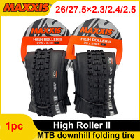 1pc Maxxis High Roller II 26/27.5x2.3/2.4/2.5 29x2.30 26 27.5 29 inch AM/FR/DH Downhill Folding tire MTB tire