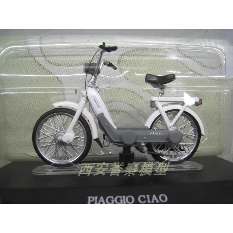 Diecast 1/18 Scale Motorcycle Electric Bicycle Moped Model