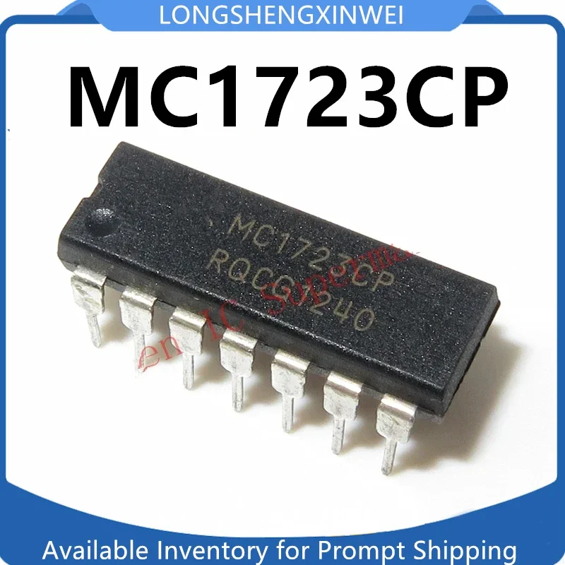 1 قطعة MC1723CP العلامة التجارية الجديدة الأصلية MC1723 DIP-14 IC