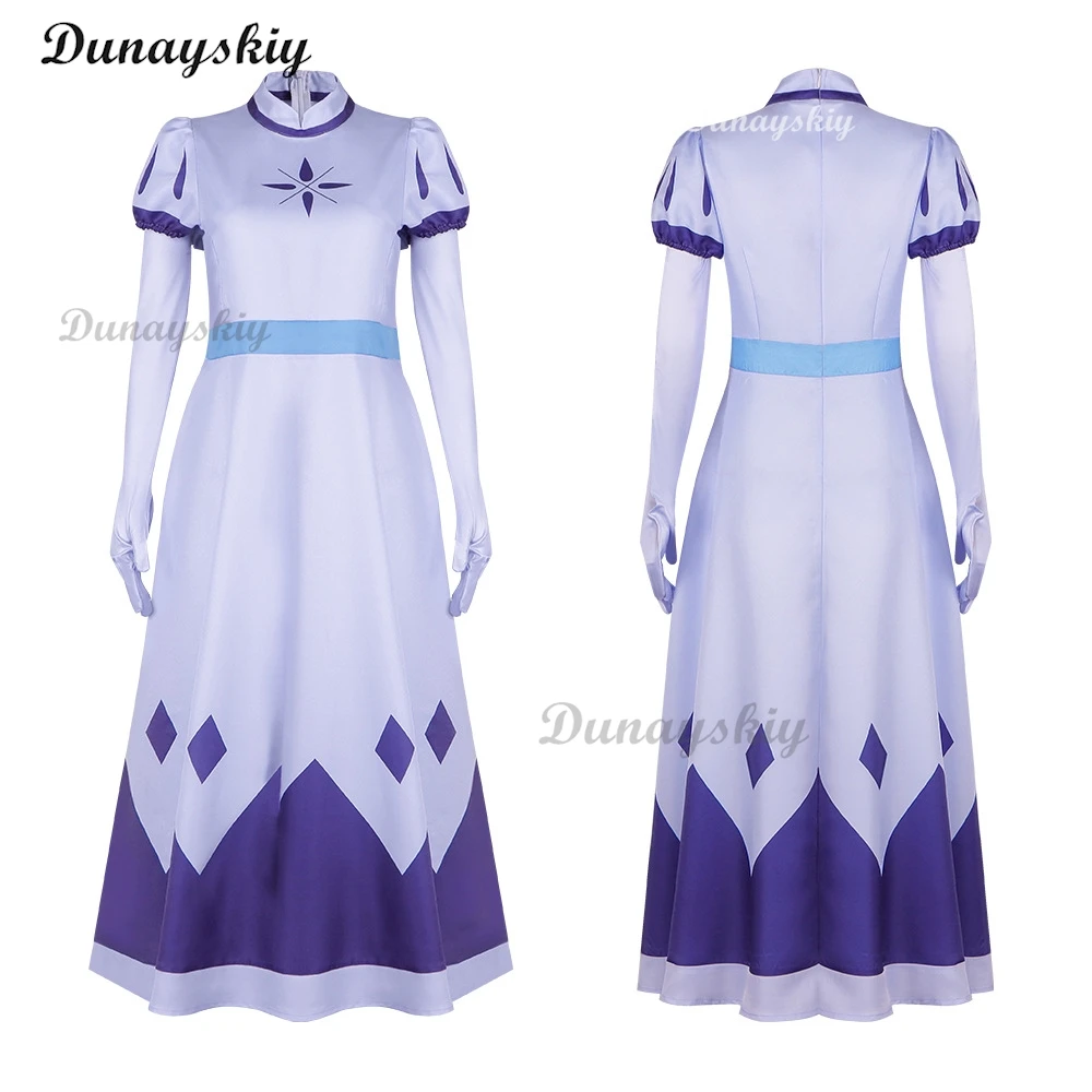 Hazbin Angel Emily Cosplay Costume Seraphim Cosplay Halo Hotel Women Fancy Dress Outfit Halloween Uniform Hasbin Hazubin Suit