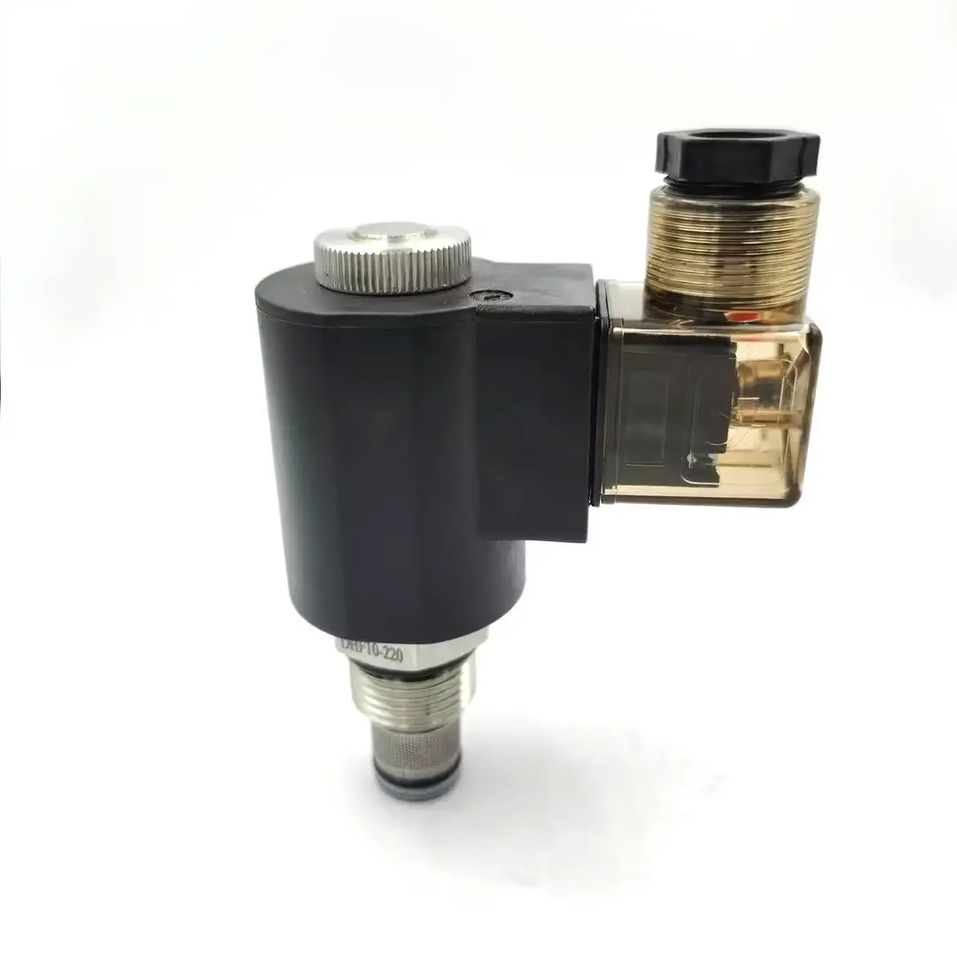 Two-Position And Two-Way Threaded Cartridge Solenoid Valve GDHF10-220 DHF10-220