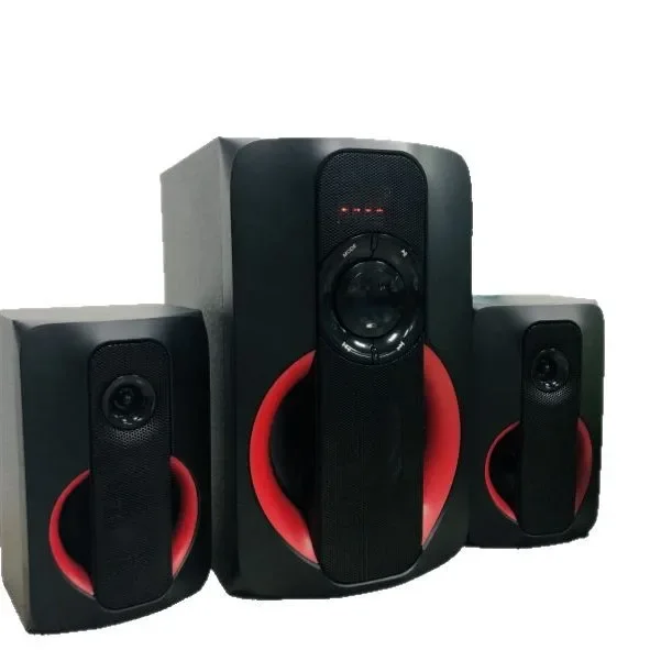 Desktop Wired Speaker System, Home Computer Sound Box With Subwoofer, Support USB Disk Playback