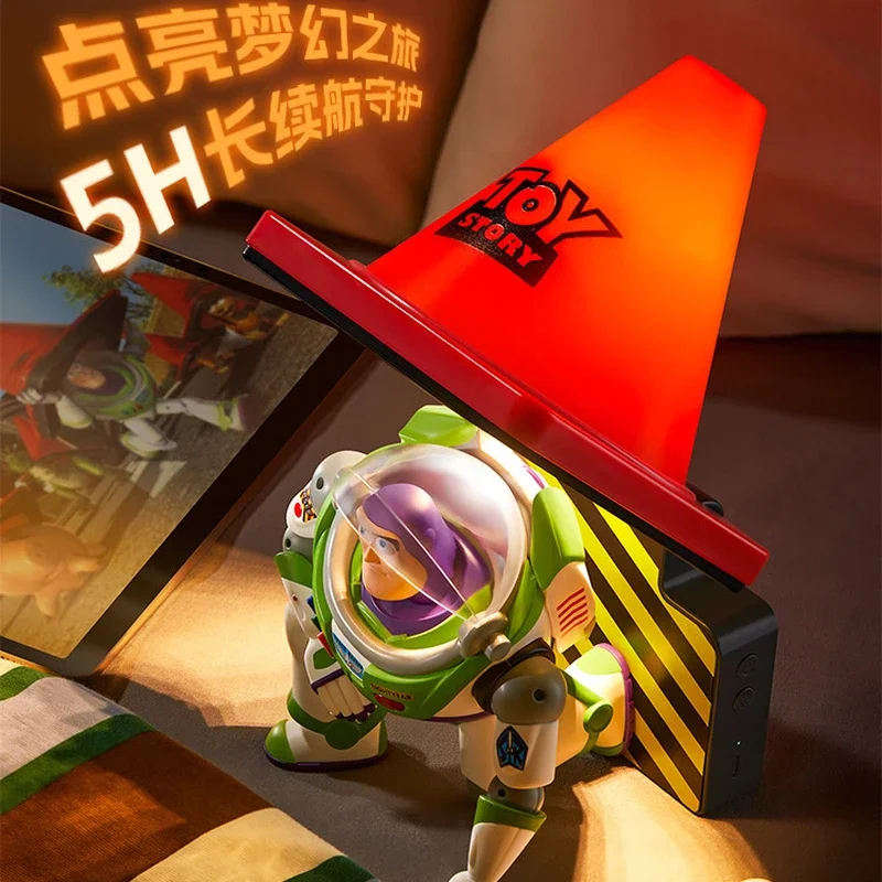 Martube Buzz Lightyear Barricade Lamp Toy Story Animation Popular Toys Toy Story Table Lamp Decoration Home Accessories