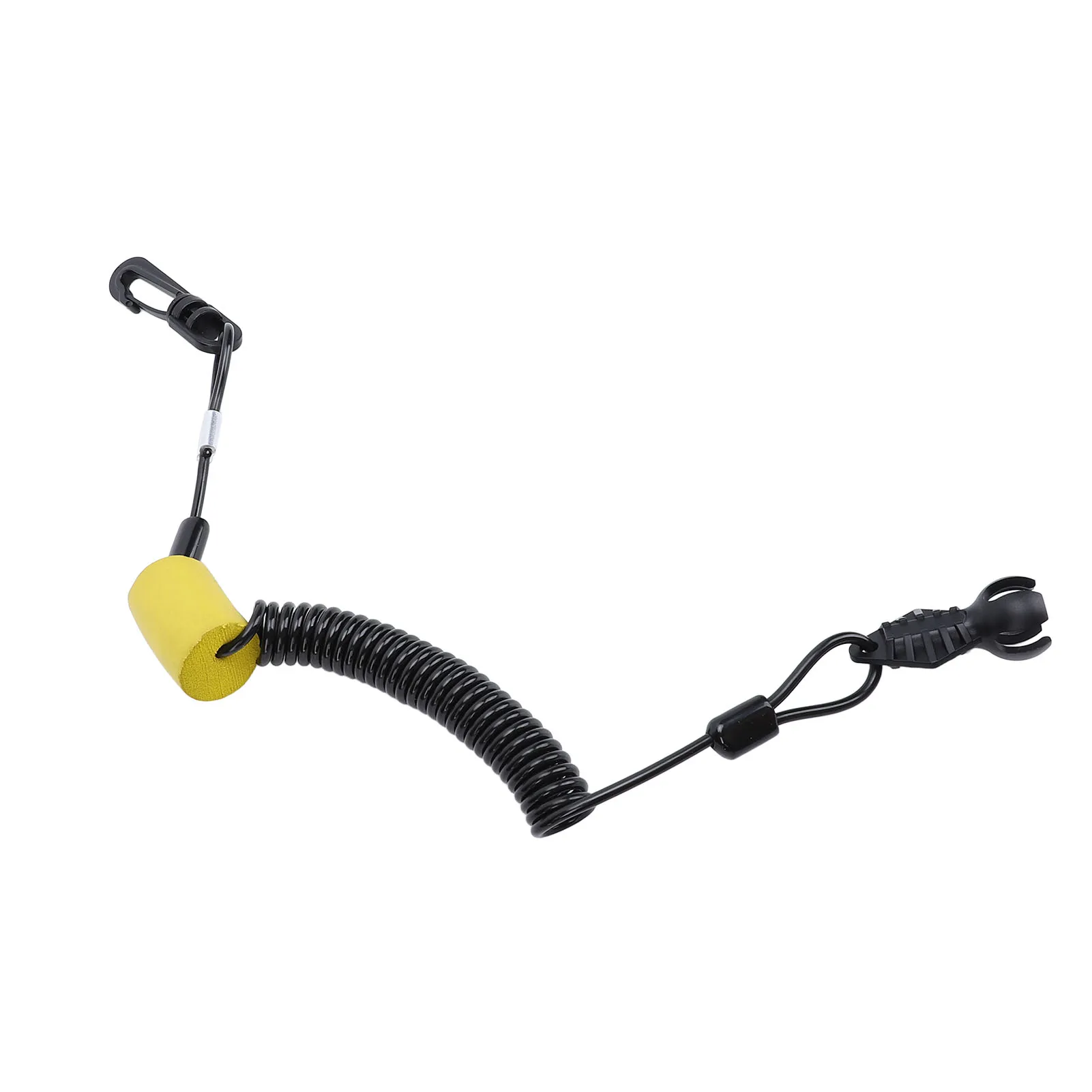 حبل أمان للتزلج النفاث بمحرك القارب 278003092 سلك مفتاح التعلم المضاد للسرقة ومشبك لـ Sea-Doo GTI GTR GTX SPAR Wake PRO