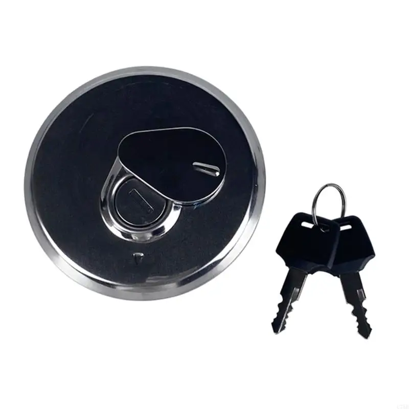 

U75E Metal Motorbike Motorcycle Oil for Tank Gas Cover for w 2 Keys for GN250 GN125 GN 125 250