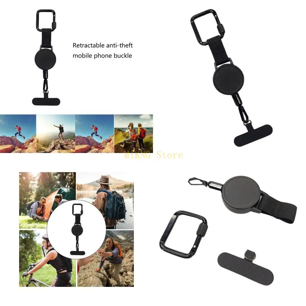 علامة تبويب الهاتف العالمي TOTER ANTITHEFT Tether Tether Wrist Lanyard Patches أفضل بيع