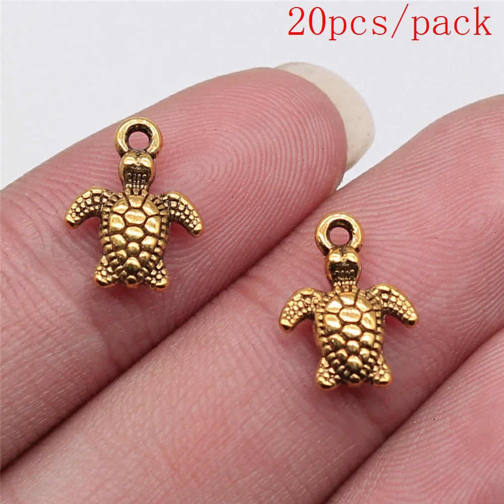 Bulk Charms For Jewelry Making Kit Pendant Diy Jewelry Accessories Tortoise Turtle Connector Charms