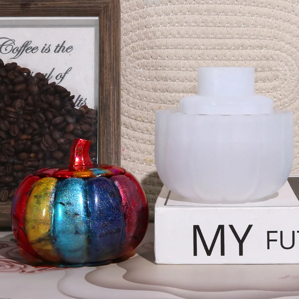 

Shaped for Diy Crafts Epoxy Resin Diy Silicone Casting Pumpkin Epoxy Silicone Casting Mold Shape Mold Jar H Tools