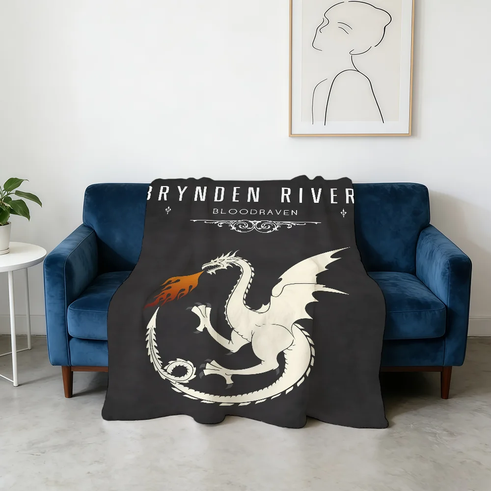 TV Series G-Game of T-Thrones Blanket Flannel Warm Soft Throw Blanket For Room Sofa Childish Birthday Gifts