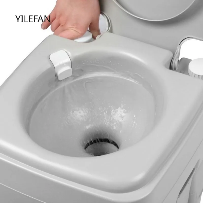 CHH Upgraded T 20L Portable Toilet Ship Toilet Outdoor Water Saving Mobile Portable Odor Prevention