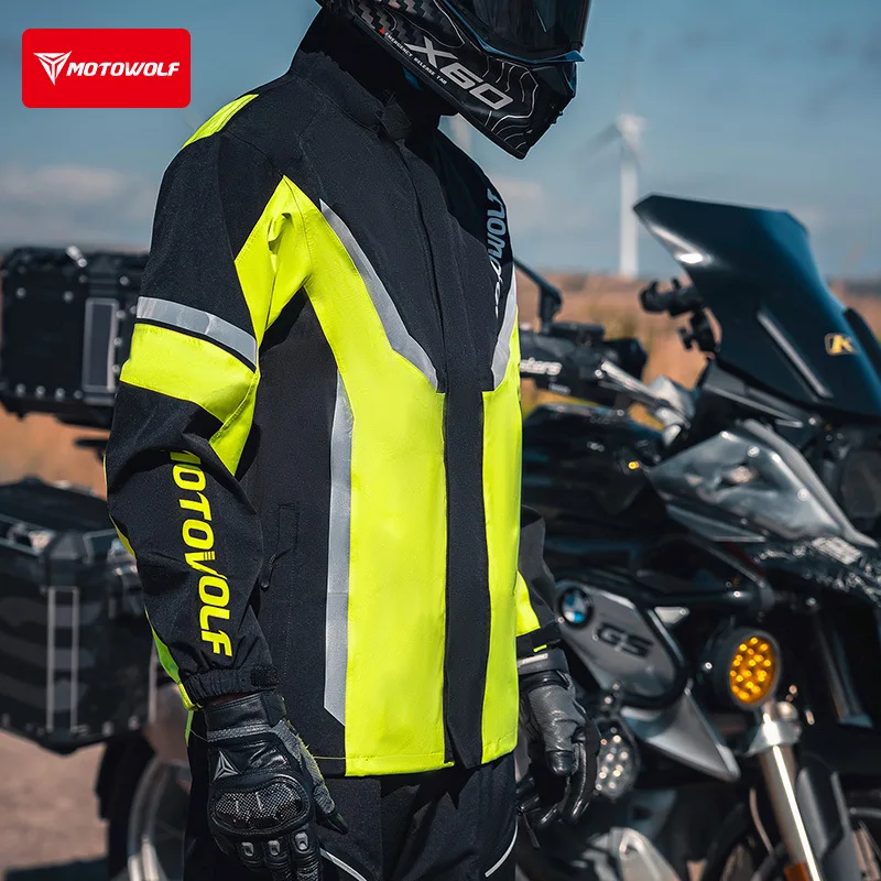 

Motorcycle Raincoat Riding Special Raincoat Split Set Rider Wear-resistant Tear-resistant Rainstorm-proof Stand-upCollarRaincoat