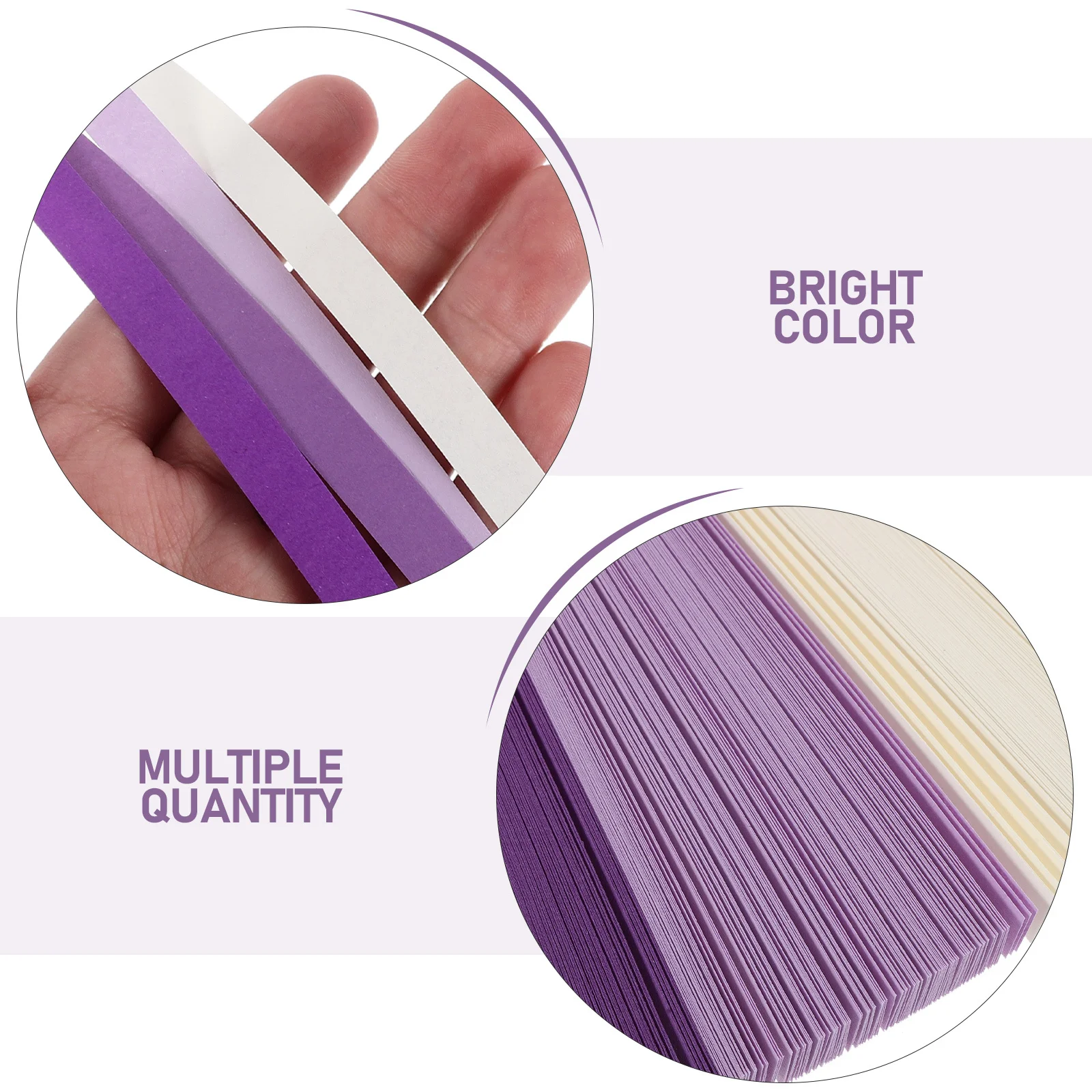 1560개 색상 종이 스트립 그라데이션 접기 행운의 별 종이 스트립 DIY 수공예 스크랩북 학교 공예용