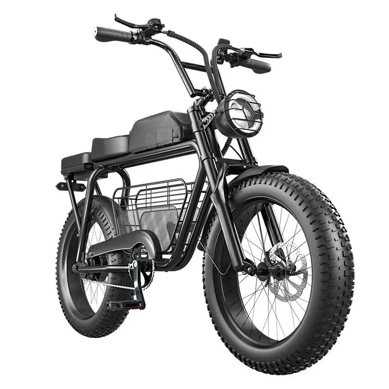 Beach off-road, assist mountain, smart electric bicycle, electric wide tire battery car