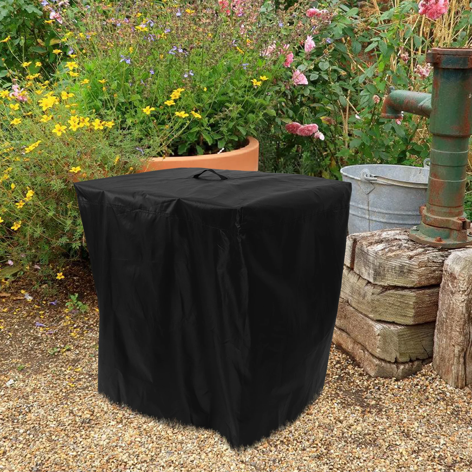 

Oxford Fabric Garden Pump Cover Small Size for Sand Filter Pump Outdoor Equipment Protection Pond Filter Cover