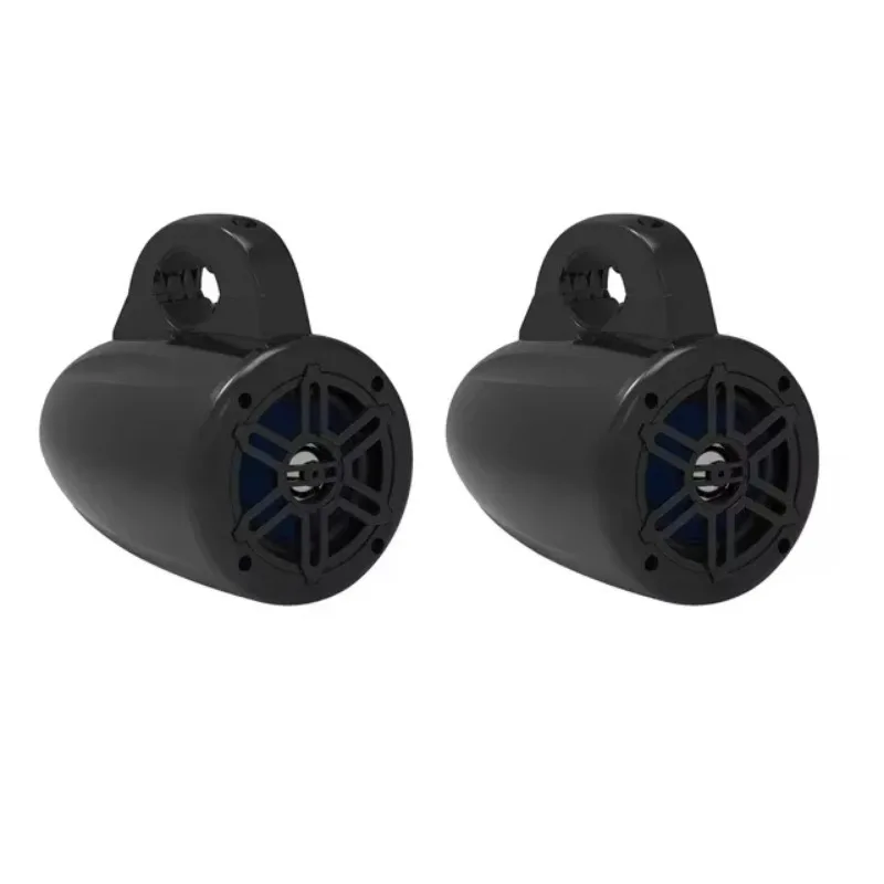 Marine Audio 4 Inch Marine Outdoor Speaker Boat Audio Plticsas Waterproof Rated 2- Way Full Range Direct Current