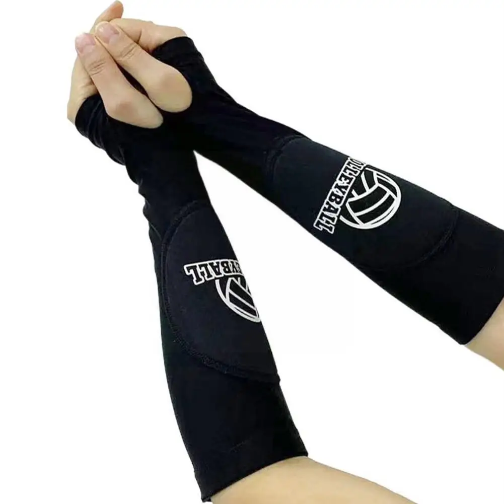 Basketball Tennis Volleyball Arm Protector Women's Breathable Pressure Arm Sponge Test Anti-collision Finger Training Sleev A2N2