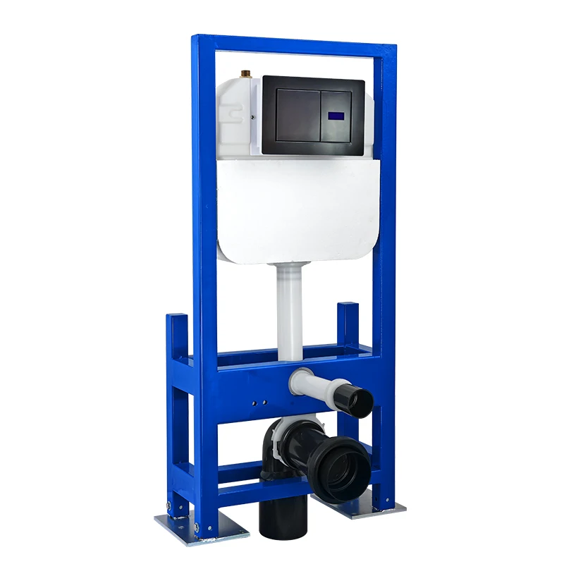 Smart Modern Bathroom Sensor Touchless Concealed Type Wall Hung Dual-flush Eco-friendly 3L-7L Toilet Tank