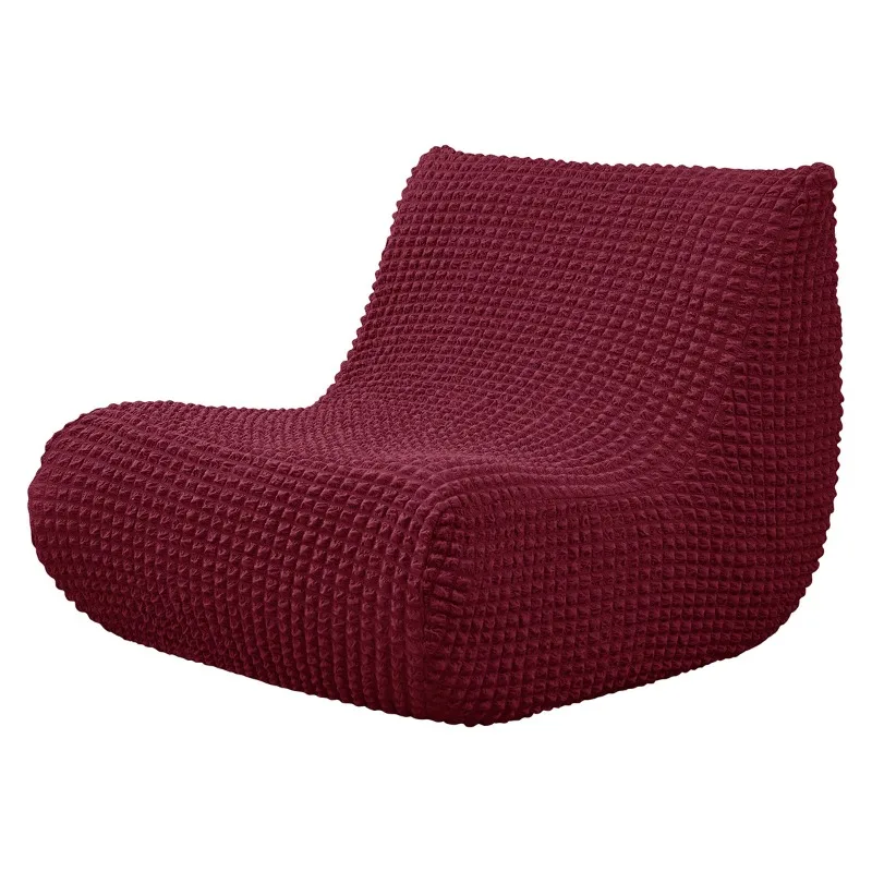 2026 New Solid Color Seersucker  Sofa Cover Relax Non-slip Sofa Slipcovers Stretch All-inclusive Reclining Chair Case For Home