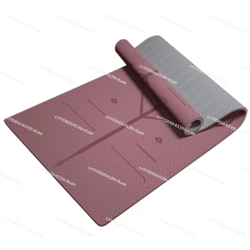 

Wide yoga mat Thickened non-slip fitness mat Soundproof ******** rope Floor mat Home dance