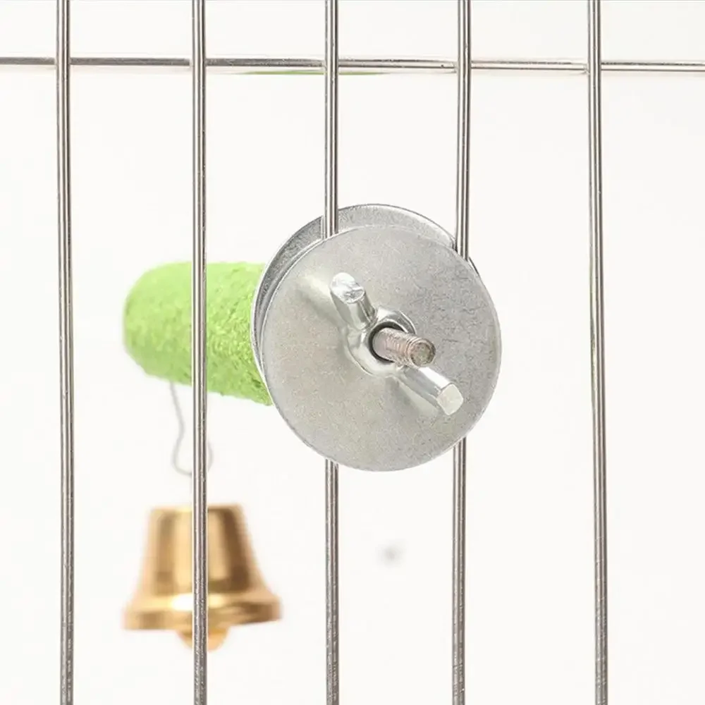 Wooden Bird Perch Stick Stand Chewing Toys Bird Cage Accessories For Sparrow Cockatiels Parrot Bird Grinding Claw Toys 앵무새용품