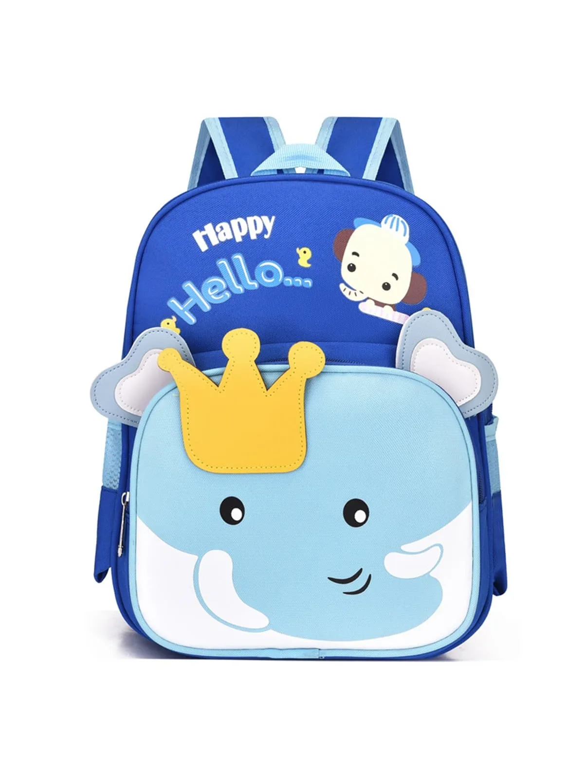 New cartoon baby elephant backpack trend cute style schoolbag portable kindergarten backpack