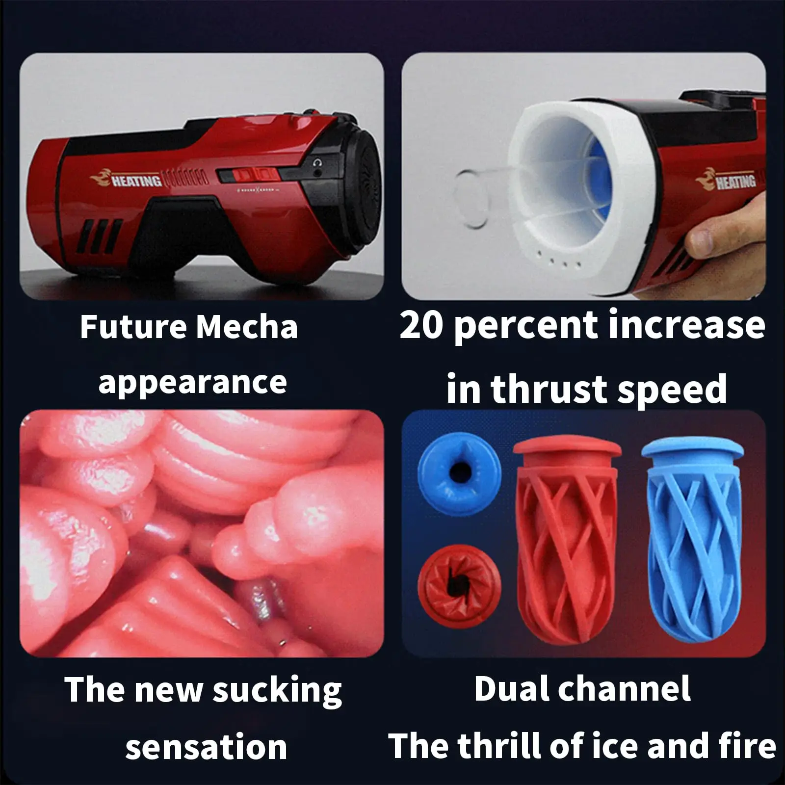 Automatic Male Masturbator,Adult Toy for masturbator,Sex Male Masterburbater,Male Sex Toy,Adult Male Stroker（3D Realistic Textu