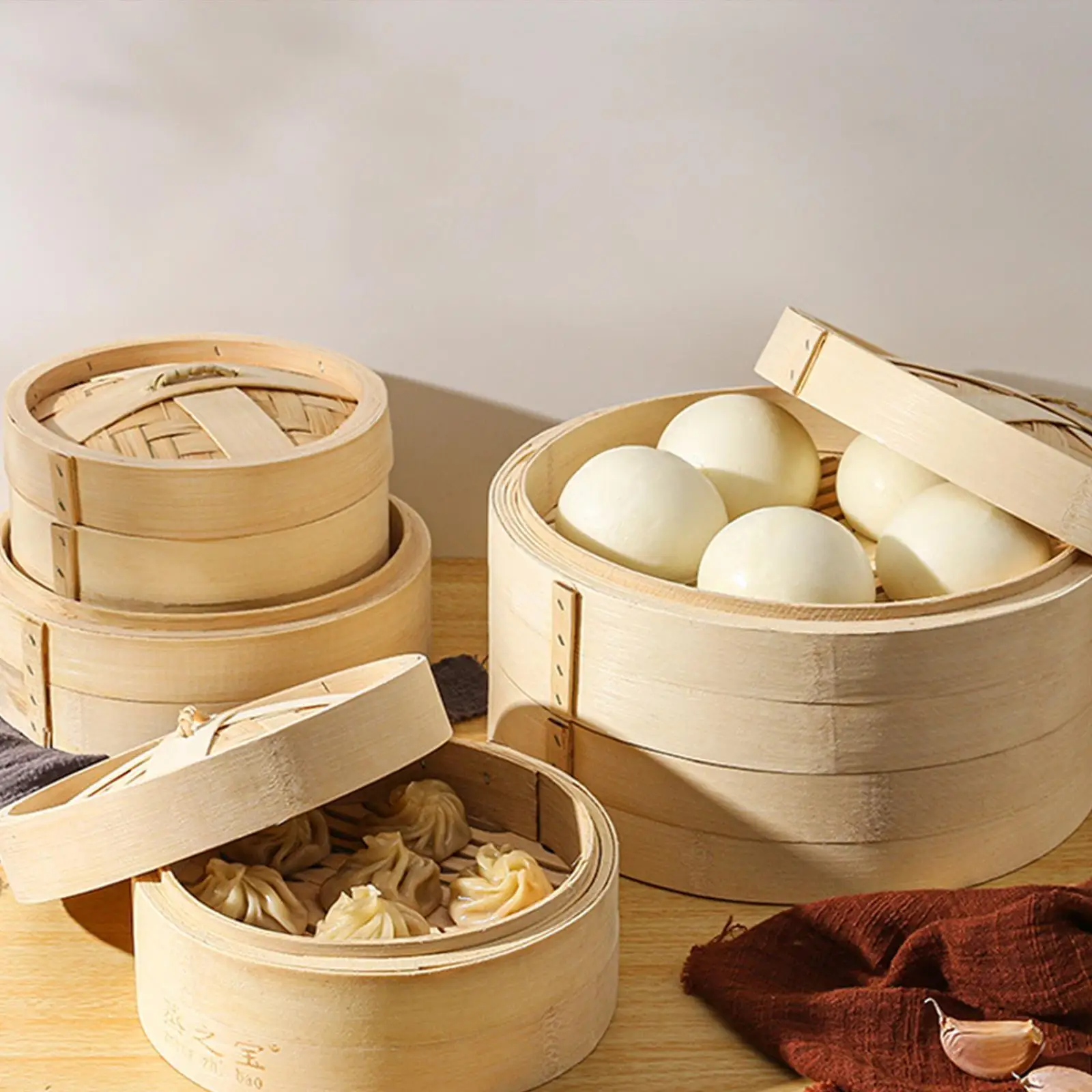 대나무 찜기 바구니 수제 야채 찜기, 딤섬, 디저트,  - Bao Steamer Bamboo 리뷰 및 가격