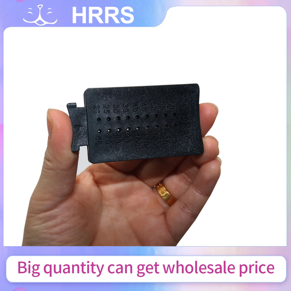 Endodontic Measuring Ruler for Gutta Percha Calibration Dental Endo Gauge Scale Professional Root Canal Tool