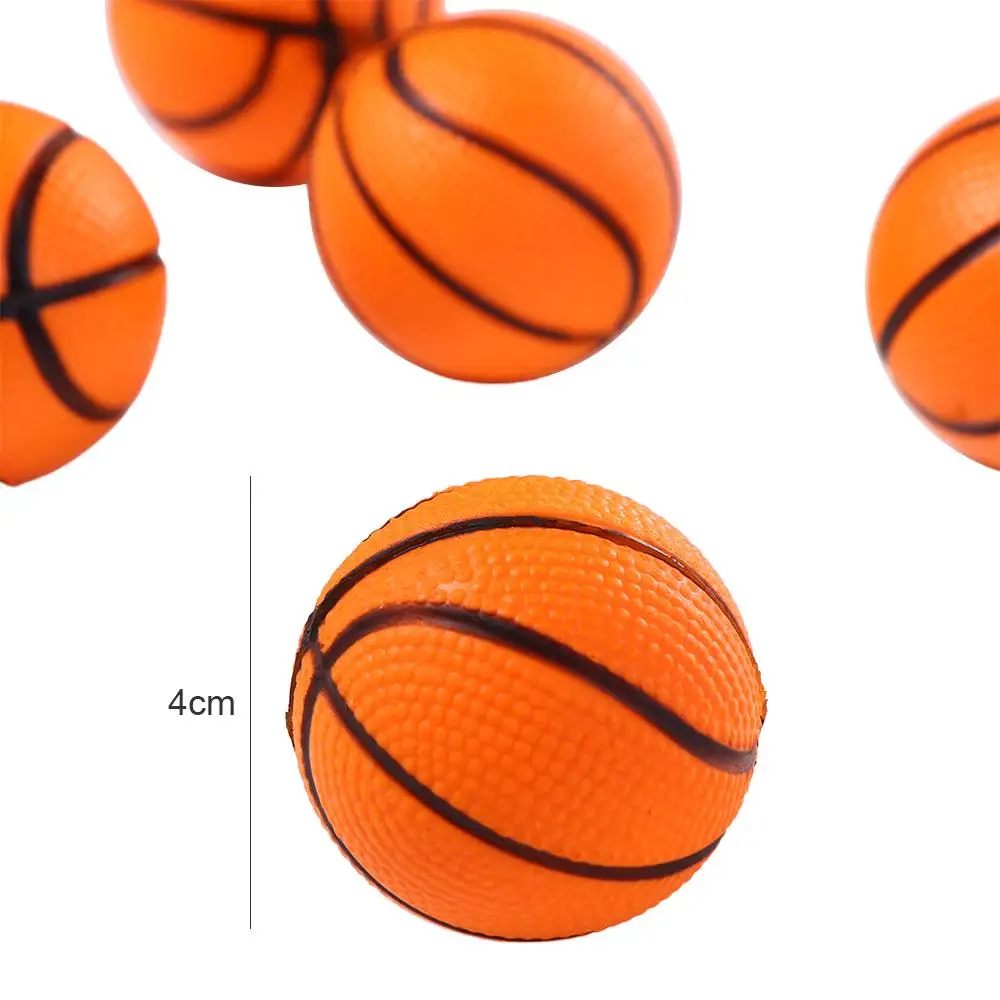 Kinderspiel zeug elastischer Ball Spielzeug Baseball Pu Schaum Hüpf bälle Squeeze Ball Mini Basketball Spielzeug lustige Spielzeug bälle Pu Schwamm Ball