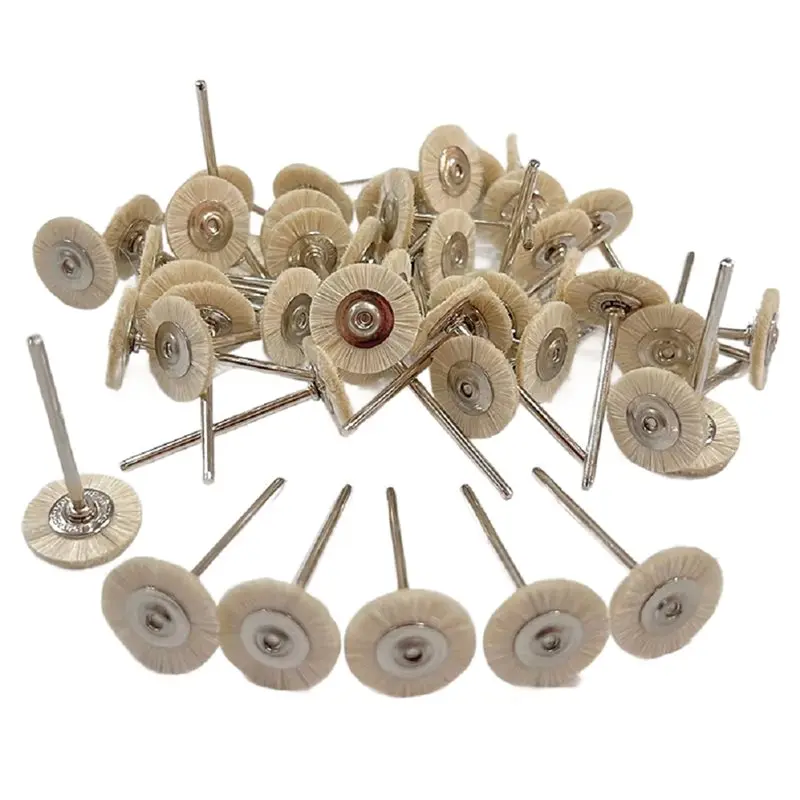 

【НОВЫЙ ГОД】Набор роторных инструментов для изготовления ювелирных изделий, 144 шт., 22 мм, мини-полировальные круги-щетки для нефрита и ювелирных изделий, Т-образные, с хвостовиком B