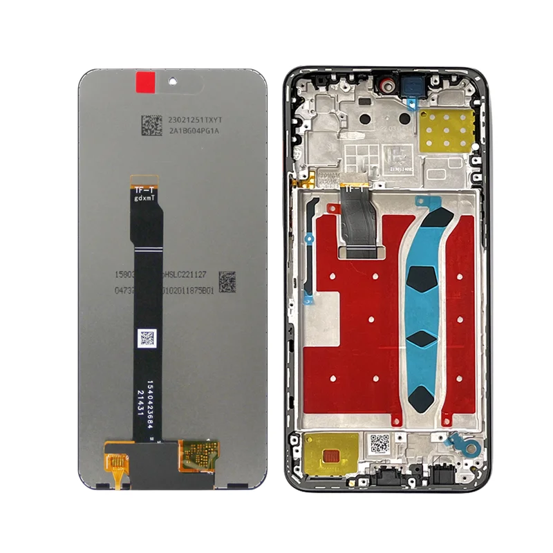 For Huawei Honor X8 4G TFY-LX1 LX2 LX3 LCD Original With frame Mobile Phone Display Touch Screen Digitizer Assembly Replacement